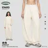 Conjunto de sudadera con capucha y pantalón para hombre CKX, suelto, casual, de rizo, con capucha, jersey, silueta deportiva de caída corta y ancha, y pantalón de pierna curva