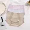 60 Peças de Roupa Íntima Feminina Tencel Lenzing Modal com Renda Antibacteriana de Cintura Alta Controle de Barriga Calcinhas Sem Costura