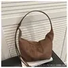Bolso Bandolera de Gran Capacidad Tipo Bolso de Empanada para Mujer, Nuevo Bolso de Hombro Retro de Moda Transfronterizo, Bolso de Axila de Nicho de Alta Gama