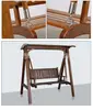 Tornillos Especiales para Columpios de Madera, Tornillos de Ojal, Tornillos de Anilla de Ojal, Ganchos de Ojal, Tornillos de Anilla para Colgar, Accesorios para Columpios