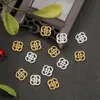 10 peças preço liga oca pequena peça de flor suporte de flor estilo antigo diy feito à mão coroa de cabelo material de joia acessórios fabricante atacado