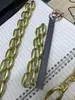 Acessórios de ferragem para malas corrente decorativa fivela de metal liga de zinco fundição sob pressão bolsa feminina alça de ombro corrente irregular decorativa