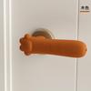 Capa protetora da maçaneta da porta de silicone anticolisão anti-estática anti-estática da porta anticolisão da porta da porta de entrada da tampa da maçaneta da porta