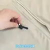 Herramienta de Reparación de Cremalleras Universal de Repuesto Accesorios Metálicos para Cremalleras para Mochilas, Chaquetas, Ropa, Cabezal de Cremallera Desmontable sin Herramientas