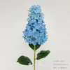 Flores Artificiais Azuis para Casamento Flores Falsas de Teto Decoração de Casamento Parede de Flores Arranjo de Flores de Chão para Casamento Materiais para Arranjo de Flores de Seda