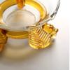 Venta al por mayor de fábrica taza justa de vidrio grueso resistente al calor juego de té kung fu cuadrado creativo garantía de calidad del té