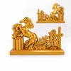 Lingote de oro de latón, lingote de oro macizo, adornos de cobre de imitación, lingote de oro de aleación, barra de oro de simulación, cilindro de presión, decoraciones para sala de estar