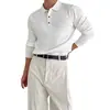 Suéter de malha de manga comprida tamanho grande europeu mais vendido transfronteiriço para homens, adequado para primavera e outono, camiseta de negócios slim fit, atacado de fábrica