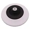 Comércio exterior fornecimento prato de polimento haste 6 polegadas sem haste M14-2 PU colagem bandeja branco autoadesivo roda de polimento ponto