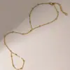 Joyería Transfronteriza Europea y Americana Estilo Étnico Cadena Simple Pulsera para Dedo Cadena Metálica Cadena para Dedo Cadena de Mano para Mujeres