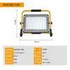 Iluminación Exterior Recargable Solar para Camping Linterna de Búsqueda Móvil LED de Alta Intensidad Foco