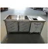 Carrinho Coletor de Lixo em Aço Inoxidável, Mesa Coletora de Lixo, Carrinho Coletor de Resíduos Alimentares, Mesa de Coleta e Reciclagem, Mesa para Lixo de Cozinha, Lixeira para Louças