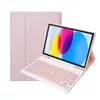 Para Samsung A7lite 8,7 polegadas teclado Bluetooth de painel plano S9FEpuls capa protetora magnética de couro silicone macio
