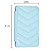 Para iPhone Samsung Huawei Xiaomi celular porta-cartão universal capa traseira porta-cartão carteira xadrez