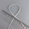 Directo de fábrica línea de vientre de serpiente de color de 3 mm cuerda de hoyo de cinturón cóncavo línea de hebilla de cinturón trenzada de poliéster línea de tapeta de cuello de uniforme JK