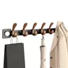 Colgador para puerta, perchero sin taladro, colgador de ropa montado en la puerta del dormitorio, estante de almacenamiento para ropa y bolsos para colgar en la puerta