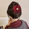Pinza para el Cabello de Pato con Lazo para Mujer 2025 Nuevo Estilo de Alta Gama Pinza de Garra para Cola de Caballo en la Parte Posterior de la Cabeza Accesorio para el Cabello
