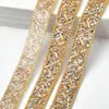 Nuevo Modelo de Cuentas Tubulares de Resina de 1.3 cm de Ancho con Pedrería, Tiras Adhesivas, Decoración DIY para Zapatos, Accesorios de Encaje para Vestidos, Accesorios para Prendas