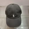 Gorra polo de hebilla de cuero genuino mejorada, retro, con pony, de copa suave, gorra de béisbol para hombre y mujer, versátil para primavera y verano, lavada, con visera