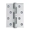 Bisagra de Acero Inoxidable 316 con Tornillos de Fijación Invisibles, Resistente a la Sal, a la Corrosión, a la Humedad, Hecha a Medida para Puertas de Gabinete y Puertas de Madera
