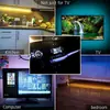 Tira de LED SMD 2835 Placa Desnuda Bajo Voltaje 5V 60 Luces Tira de Luz Flexible Respaldo Autoadhesivo Decoración del Hogar Luz Lineal de Techo