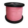 0.5 0.6 0.8 1.0 mm Línea de Pe Rayas Rojas y Blancas Línea para Atar Anzuelos Dyneema Línea de Pesca en Mar Línea de Pesca de Polietileno