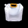 Bolsa de empaque para agua rica en hidrógeno 5L bolsa con fuelle de papel de aluminio con pico bolsa de agua con cierre de hidrógeno bolsa de agua rica en hidrógeno de grado alimenticio impresión de LOGOTIPO personalizado