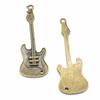 Acessórios de Joias DIY Pingente de Liga de Guitarra Liga Retrô Pingente Pequeno 66*21mm P102