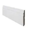 Material de Madera MDF Madera Maciza Zoclo Sala de Estar Dormitorio Decoración de Pared PVC Imitación Madera Exportación Mismo Estilo