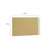 Venta al por mayor de fábrica No. 9 sobres de papel kraft engrosados con sello autoadhesivo sobre amarillo bolsa para documentos tamaño A4