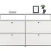 Armário Lateral Modular Combinado de Aço Inoxidável Estilo Coreano Simples ins Internet Popular Armário de Armazenamento Casa