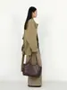 Bolsa Tote para Mulheres, Transversal Casual de Verão em Couro Genuíno de Grande Capacidade Bolsa de Compras Bolsa Hobo Bolsa de Ombro