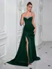 Comércio Exterior Amazon Estilo Feminino de Alta Qualidade Vestido Popular Indústria Pesada Bordado Diamante Elegante Nicho Vestido de Festa