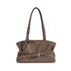 Bolso de Axila Mate Vintage de Nicho Nuevo para Invierno 2026 para Mujer, Bolso de Mano de Moda, Bolso de Hombro, Bolso Tote para Viajes Diarios para Mujer