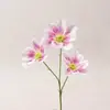 Flores de seda flores artificiais plantas verdes flores artificiais flores Gesang de 3 cabeças vitrine paisagismo colocação uso doméstico arranjo de flores decoração arranjo de flores secas