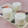 12 Velas de Té Blancas sin Aroma de 8 Horas para Uso Doméstico, Velas Naturales a Base de Plantas sin Aroma para Apagones, Tamaño Grande para Calentar Té