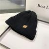 Novo estilo de chapéu masculino e feminino, mesmo estilo, chapéu de lã da Coreia do Sul, masculino e feminino, inverno, casal, neve ao ar livre, engrossado, quente