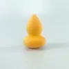 Giroscopio de forma especial Huevo de belleza Esponja de maquillaje Irregular Sin látex Doble uso húmedo y seco Calabaza Gota de agua Superficie de corte Huevo de maquillaje