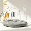 Frasco de bola de chá rolando 1ml óleo essencial é engarrafado em frasco de bola de rolamento transparente 2ml frasco de amostra 3ml frasco de perfume 5ml bola