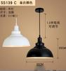 Lustre de Ferro Arte Retrô Americano Lâmpada de Mesa para Jantar Lustre Simples para Restaurante Lâmpada de Mesa para Bar Cabeça Única Estilo Industrial Restaurante de Hot Pot Comercial