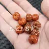 Jade Jade Calabaza Roja Perlas Perlas de Jade Perlas de Calabaza Roja Verde Seco Pulsera Collar Accesorios Perlas
