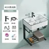 Lavabo Simple de Pared para Apartamento Pequeño de un Solo Seno para Baño Hogareño Mini Lavabo Pequeño Lavabo de Cerámica con Soporte