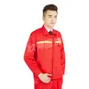 Ropa de Trabajo de Petróleo de China Roja Primavera y Otoño Cuatro Estaciones Campo Petrolero Ropa de Protección Laboral Ropa de Trabajo Transpirable Tira Reflectante Ropa de Protección Laboral