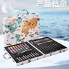 Fornecimento de Fabricantes Roupa de Pintura Infantil K85 Marca Pincel para Aquarela Conjunto de Pincéis Papelaria para Pintura Artística Infantil
