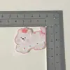 Lindo Colorido Punto Goteo Pegamento Cachorro Gatito Acrílico Accesorios DIY Tocado Pasador Hecho a Mano Funda para Teléfono Móvil Flor para Zapato