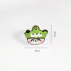 Broche de Pelúcia com Estampa de Desenho Animado Boneca Acessórios DIY para Crianças Chapéu Cachecol Grampo de Cabelo Pingente Pingente Acessórios de Boneca