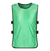 Colete de Treino de Futebol e Basquete para Adultos e Crianças Roupa de Confronto Colete de Treino Uniforme de Time Dividido Número Estampado Masculino