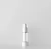 Stock de Fábrica Transparente AS Tipo Prensa Vacío Plástico Botella Spray Cosméticos Loción Decantación Viaje Portátil Botella