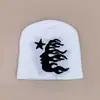 Nuevo Gorro de Punto con Contraste de Color Hip-Hop Estrella Americana para Hombres y Mujeres, Cálido y Personalizado Street Americano Gorro Pullover al por Mayor