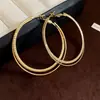 Pendientes de Aro Trenzados de Doble Capa con Pedrería Estilo Retro Europeo Pendientes de Moda para el Trabajo Diseño Sencillo de Nicho Adornos para el Oído Venta al por Mayor